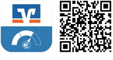 Service-Apps QR-Code für die App VR-AltersvorsorgeCockpit